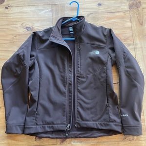 The North Face Apex Bionic Softshell Jacket Women’s Size Medium Brown